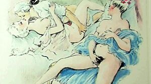 Hey, have you seen these stunning vintage erotic drawings from way back?