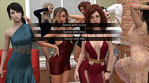 Pine Falls 26: Big Tits in 3D Anime Game Action