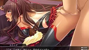 Benieuwd naar Taimanin Yukikaze animatie 8s wilde actie?