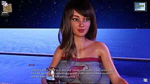 Sunshine Love 170 дразнит большими сиськами в 3D аниме экшене