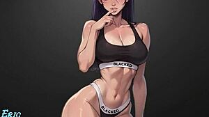 naughty slutty girlfriend sucks giant cock in sharing game