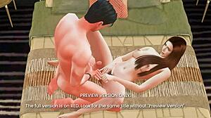 my neighbor's hot wife teases in 3d hentai preview