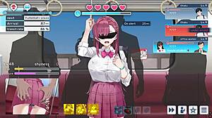 Decoy investigator Lina in JK outfit and blindfold