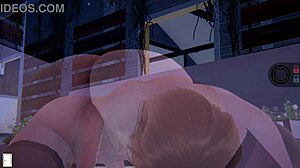 रिंगो 3डी कार्टून हेंटाई गेम में शाइन करती है एनिमे फ्लेयर के साथ