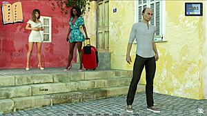 3D 애니 게임의 선샤인 러브 53 에피소드