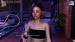 Sunshine Love 170 дразнит большими сиськами в 3D аниме экшене