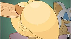 Rouge the Bat sve seks scene u Shadow transformed