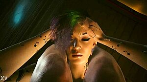 Џуди Алварез у Џојтој сцени 2 из Сајберпанк 2077 делује тако стварно