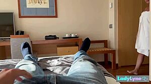 Hot hotel action with MILF