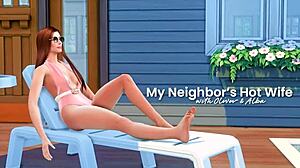 3D preview of a hot wife from a neighbor’s home