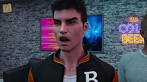 being a dik with big tits in 3d game