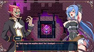 the adventurer falls into a cave trap in nightmare knight part 2