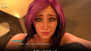 Commented gameplay of the hentai game The Wvm 483