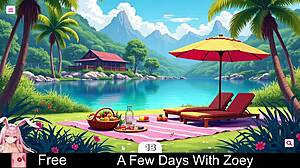 A few days with Zoey - Naughty Animated Erotica
