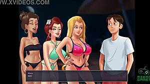 Summer fun with Roxxy at the beach in this Toon porn video