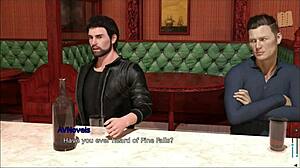 Pine Falls 59 с горещи закръглени 3D аниме акция