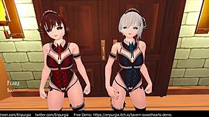 Ever tried playing with demon twins for wild fun?