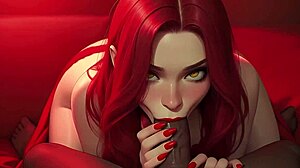 Damn! Neighbor’s Milf Wife Sucks BBC in POV Outfit