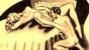 Vintage Erotic Art Collection Showcases Retro Anime with Subtle Charm