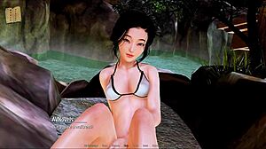 فندق الهاريم 191: عمل أنمي بري يتكشف في مشاهد فندق ساخنة مع لقاءات شديدة