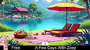 zoey gets steamy in hidden fortnite anime erotic scenes