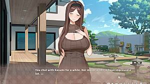 Pink panties aside for rough cowgirl hentai fuck