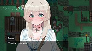 Netorare game with anime-like scenes on a tropical island