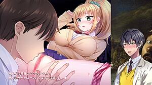 しかえしゲエムが致命的な射精なしデスゲームアクションを繰り広げる このワイルドアニメチャレンジのエピソード14で