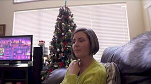 Feeling so hot spending Christmas with my friend’s steamy presence