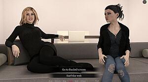 Stepsisterly lust at 18 - craving my big white cock in anime?