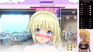 Vtuber Lewdneko gets naughty outdoors in Love Cubed part 10