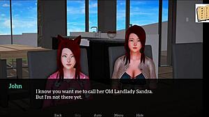 Adult cartoon with RPG style gameplay and interactive features