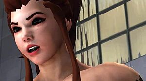 Sultry shemales in steamy scene