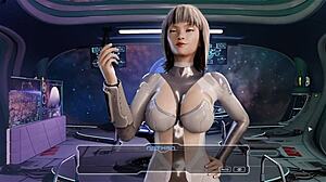 Heyy, Sextellar Game Part 1 Blowjob Action. Can't wait to see more in space! 😜