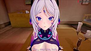 Citlali's wild ride in free POV Genshin Impact hentai