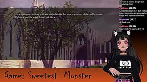 Vtuber Lewdneko Feels Wild in Sweetest Monster