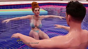Redhead girlfriend enjoys a big cock and creampie