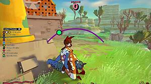 Daggan Pink Hentai Game Ep 1 OUTDOOR FUTANARI ORGY