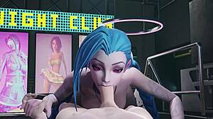 Jinx enjoys rough anal sex