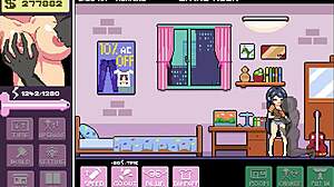 Living with my stepsister gets wild in this hentai game