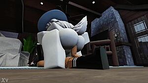 furry dominates catboy with raw power at home tonight