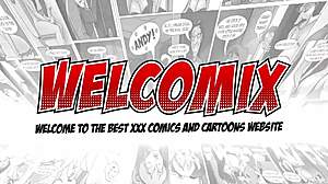 Midnight Surprise: Shemale Futagirl Shocks in Futanari Comics Group Action