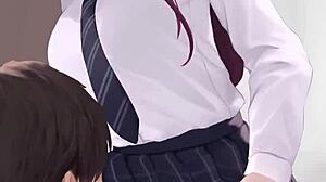 Cum-filled classroom for naughty schoolgirl