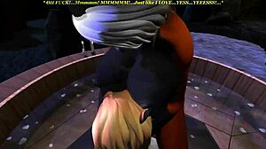Furry yiff in the cave of desires