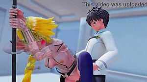 Jeanne Darc MMD Sex with Creampie by Kaotaro12 - Unbelievable!
