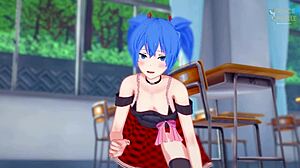 Femboy Nagisa's naughty school antics