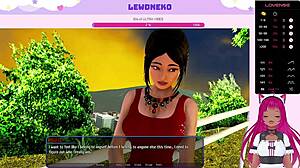 LewdNeko VTuber Plays Harem Hotel with Elf Maid Blowjob!