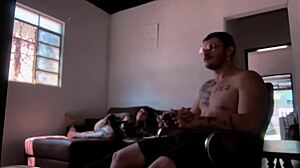 Gay porn video shows gravel sucking and carmona playing video games