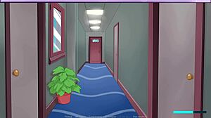 The cartoon hentai game continues with the second part of the 12th chapter