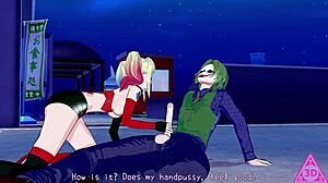 Harley Quinn Hentai Blowjob and Handjob Make Me Horny 😈